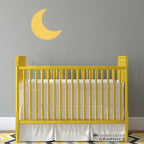 Moon Wall Decal - Nursery Decor - Bedroom Wall Sticker