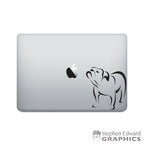Bulldog Laptop and Tablet Decal | Sticker