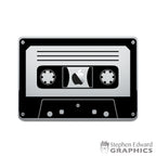 Cassette Tape Laptop and Tablet Decal | Sticker