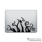 Octopus Sticker. Laptop Decal.