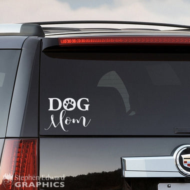 Dog Mom Car Decal | Dog SUV Sticker | Vehicle Vinyl