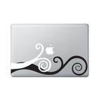 Wavy Swirl Laptop and Tablet Decal | Sticker