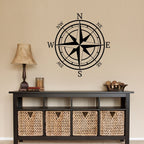 Compass Decal | Compass Rose Wall Decal | Directional Wall Sticker | Compass Vinyl | North South East West