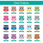 Owl on a Branch Personalized Decal | Child Name Art | Vinyl Wall Decor