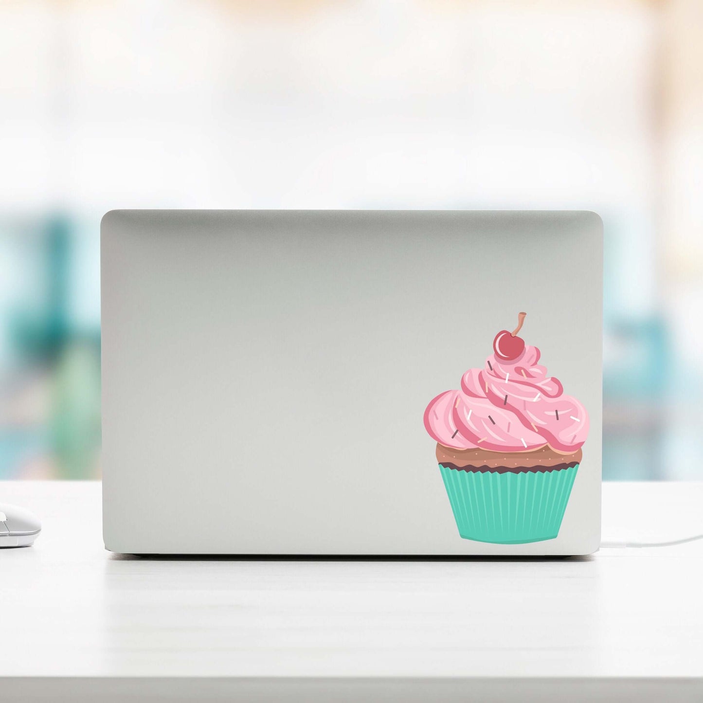 Cupcake Laptop and Tablet Decal | Sticker