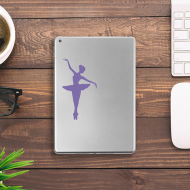Ballerina Laptop Sticker | Girl Laptop Decoration | Laptop Accessory