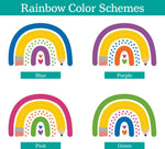 Pencil Rainbow Decal | Classroom Wall Art Decor