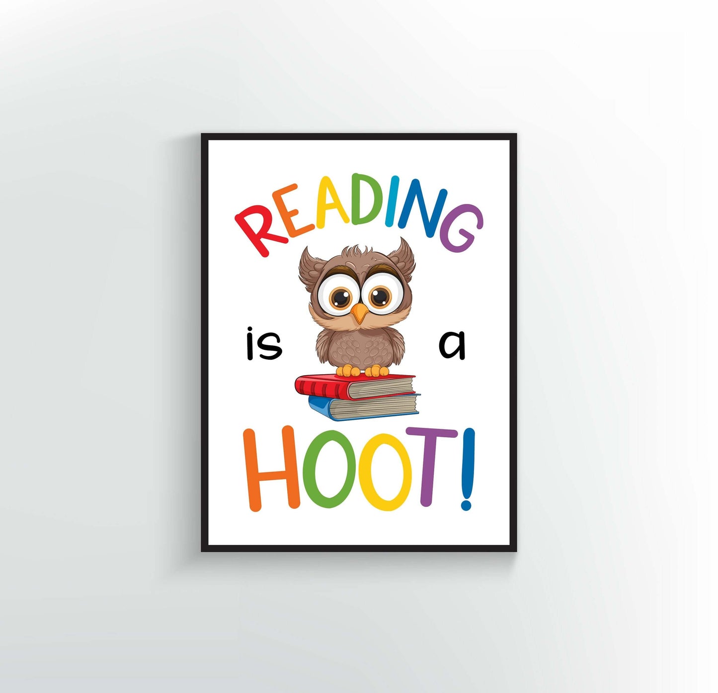 Reading is a Hoot Poster or Print.