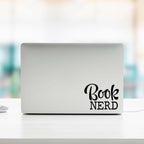 Book Nerd Decal | Laptop Sticker
