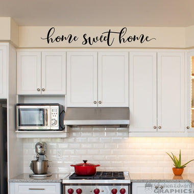 home sweet home decal