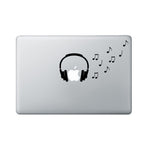 Headphones Laptop and Tablet Decal | Sticker