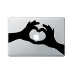 Hand Heart Laptop and Tablet Decal | Sticker