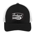 Weekend Hooker | Men's Trucker Cap | Mesh Hat | Sarcasm | Fishing Hat | Unisex | Funny Hat