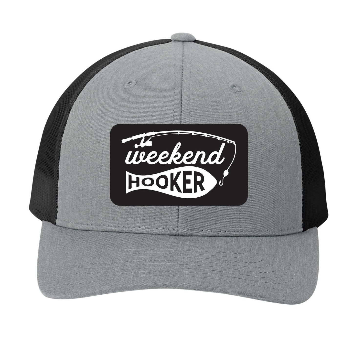 Weekend Hooker | Men's Trucker Cap | Mesh Hat | Sarcasm | Fishing Hat | Unisex | Funny Hat
