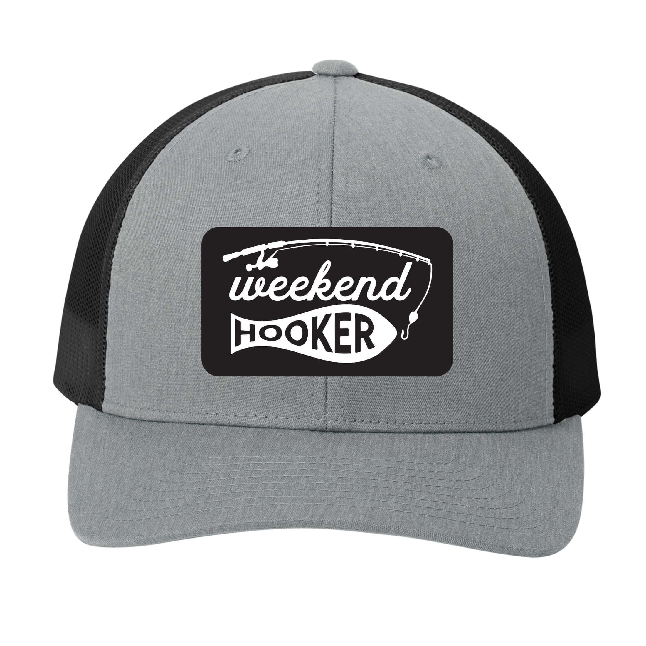 Weekend Hooker | Men's Trucker Cap | Mesh Hat | Sarcasm | Fishing Hat | Unisex | Funny Hat
