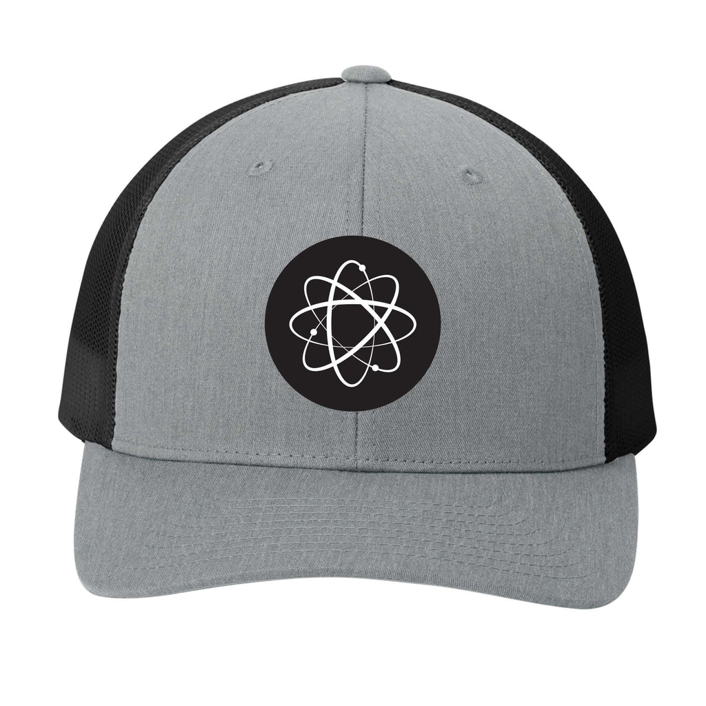 Atomic Symbol | Men's Trucker Cap | Mesh Hat | Nerd Hat | Sarcastic Hat | Unisex | Funny Hat
