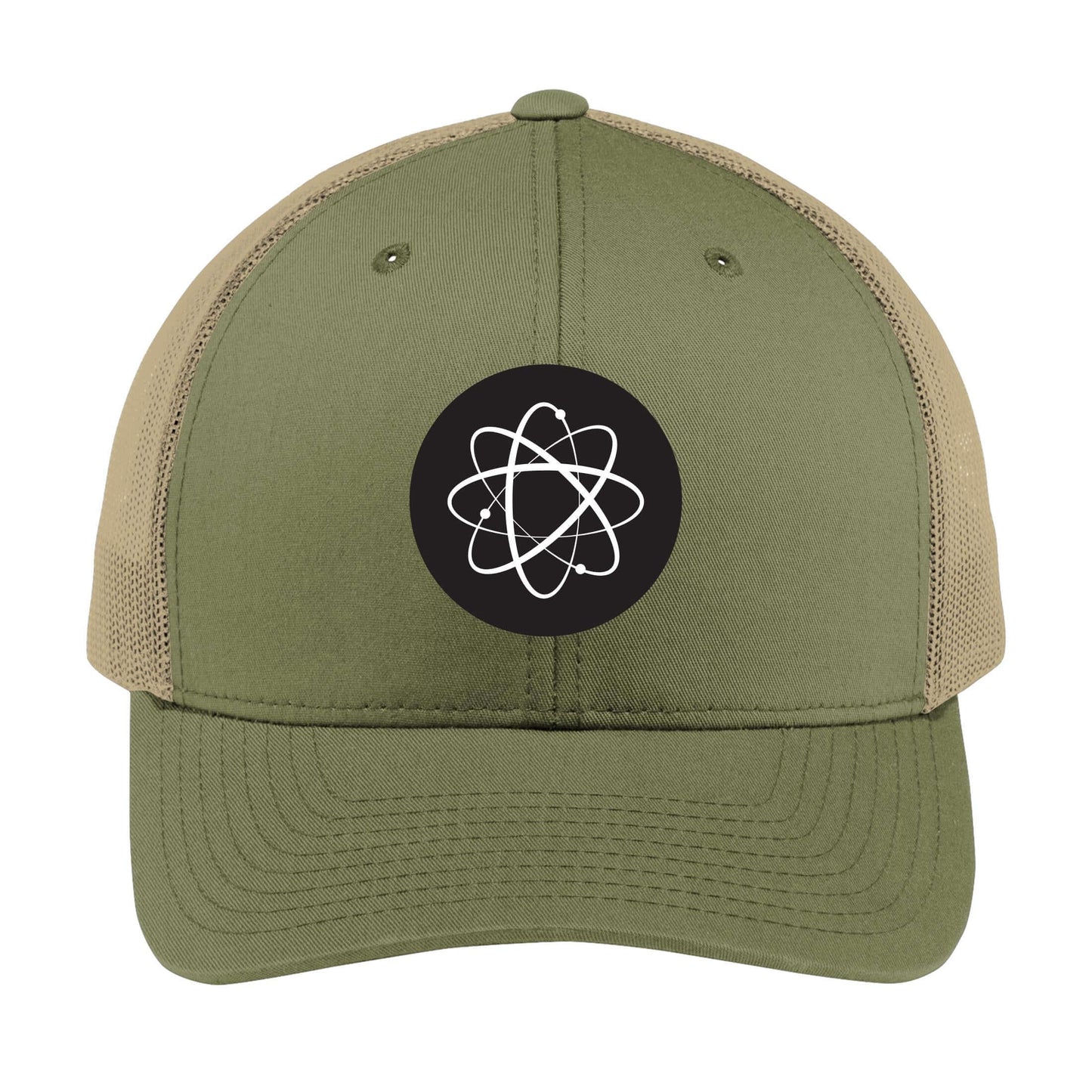 Atomic Symbol | Men's Trucker Cap | Mesh Hat | Nerd Hat | Sarcastic Hat | Unisex | Funny Hat