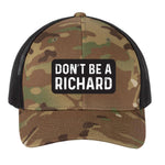 Don't Be a Richard | Men's Trucker Cap | Mesh Hat | Nerd Hat | Sarcastic Hat | Unisex | Funny Hat