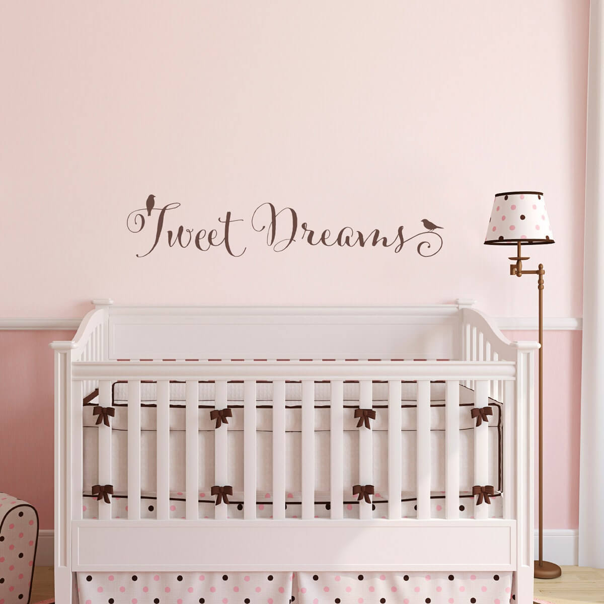Tweet Dreams Decal - Dream Wall Sticker - Nursery Wall Art