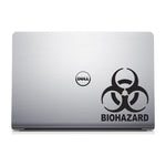 Biohazard Laptop Decal | Hazardous Material Computer Sticker | MacBook Vinyl