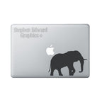 Elephant Laptop Decal - Elephant Macbook Decal - Laptop Sticker