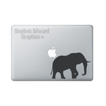 Elephant Laptop Decal - Elephant Macbook Decal - Laptop Sticker
