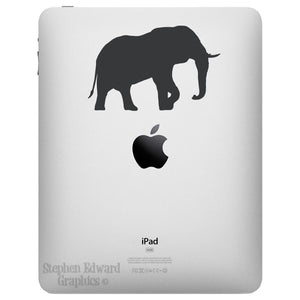 Elephant iPad Decal - Apple iPad decal - Elephant Tablet Sticker