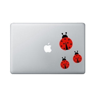 Ladybugs Laptop Decal - Ladybug Macbook Decal - Laptop Sticker