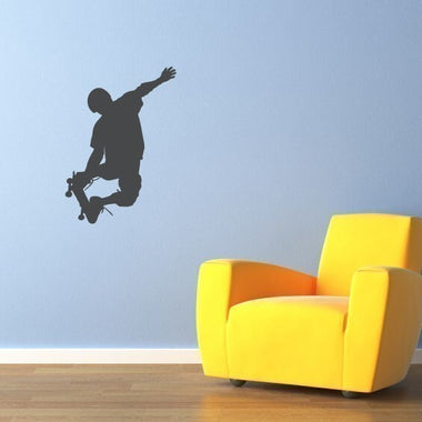 Skateboarder Decal - Children Wall Decals - Boy Wall Sticker - 1