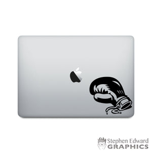Boxing Glove Laptop Decal | Boxing Macbook Sticker | Fighter Computer Sticker