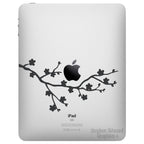 Cherry Blossom iPad Decal - Apple iPad Flower stickers by Stephen Edward Graphics