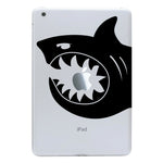 iPad Mini Decal - Shark Bite Decal - Shark Sticker for a tablet