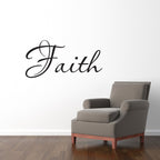Faith Wall Decal | Christian Wall Decal | Faith Wall Sticker | Medium