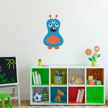 Monster Wall Decal - Monster Wall Art - Children Wall Decals - Printed Decal - 9