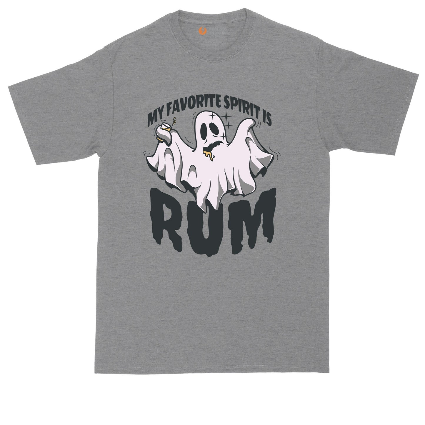 t-shirt with ghost and halloween graphics celebrating halloween