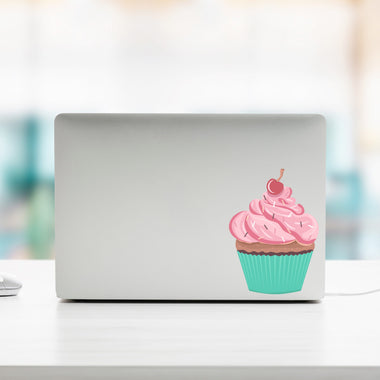 Cupcake Laptop Decal | Sweet Treat Laptop Sticker