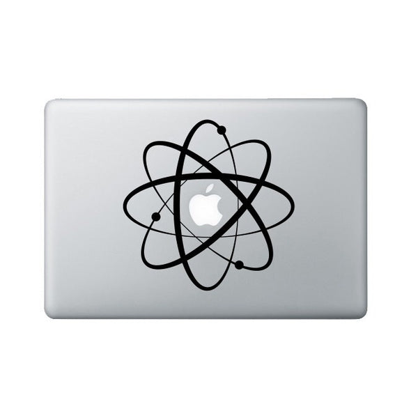 Atomic Symbol Sticker - Science Laptop Decal - MacBook Vinyl Sticker - Nerd Gift