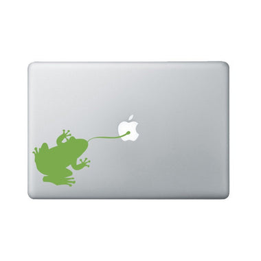 Sticky Frog Laptop Decal - Frog Macbook Decal - Laptop Sticker