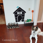 Personalized Dog Decal - Dog House Wall Sticker - Dog Name Decal - Pet Decor