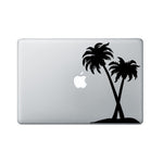 Palm Trees Laptop Decal - Tropical Macbook Decal - Palm Tree Laptop Art